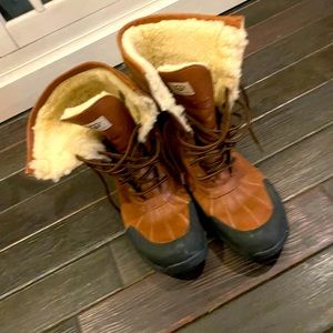 Worn UGG men's boots